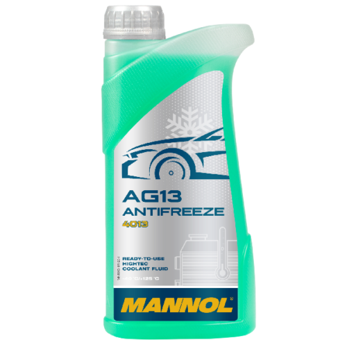 Fagyallo folyadek Mannol AG13 zold 1Liter 40°C és +125°C (MN4013 1, MANNOLAG131L)