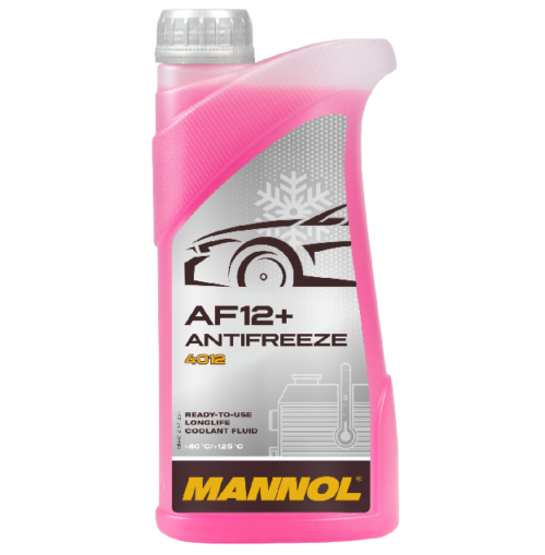 Fagyallo folyadek piros mannol AF12 1Liter 40°C (MANNOLAF12 1L)