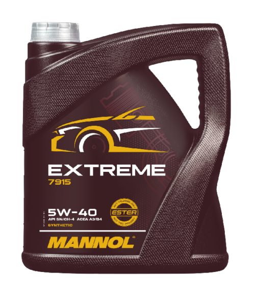 Mannol Extreme 5w40 motorolaj 4 Liter (7915 4, MANEXTREME4L)