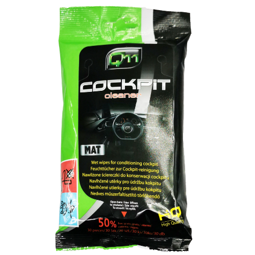 Prémium Műszerfalápoló törlőkendő