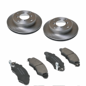 Suzuki Swift féktárcsa és fékbetét szett 1998 2003 1.0 1.3 Nipparts vagy Optimál tárcsák és Nipparts betétek (OPT BS 3990C, J3308006, J3608019, 55311 80F01, 55200 80E10)