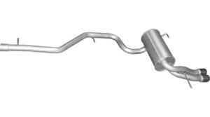 Audi Q3 2.0 diesel 110-130 kW (2011-2015) hátsó kipufogódob Polmo utángyártott (OE: 5N0253609G)