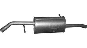 Citroen C3 1.2 benzines 60 kW (2012-2016) hátsó kipufogódob Polmo utángyártott (OE: 1607387380)