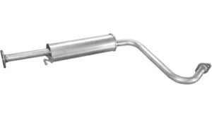 Daewoo LANOS Ferdehátú 1.6 benzines 78 kW (1997-2000) középső kipufogódob Polmo utángyártott (OE: 96182255)