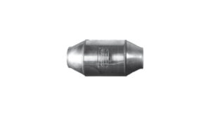 Fémbetétes kerek versenykatalizátor, O60mm, 2000-3000 cm3, EURO2, 100 cellás – kipufogó alkatrész