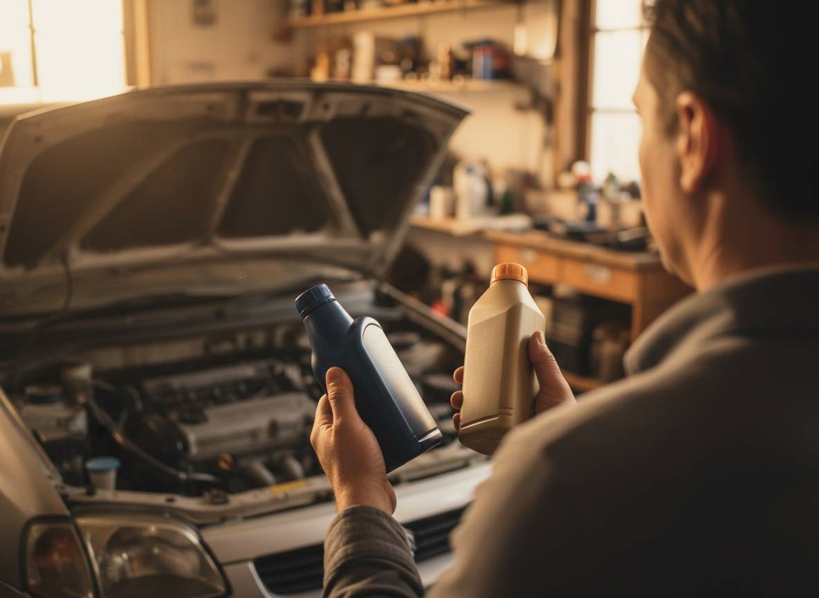 Tanácstalan autótulajdonos két motorolaj között a régi Suzuki Swift/Ignis motorterénél – 10W-40 vagy 5W-40 – suzuki olajcsere szett döntés.