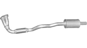 Opel ASTRA G Ferdehátú 1.8 benzines 85 kW (1998-2000) kipufogódob Polmo utángyártott (OE: 24418589)