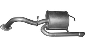 Toyota YARIS Ferdehátú 1.3 benzines 73-74 kW (2006-2011) hátsó kipufogódob Polmo utángyártott (OE: 17430-0Y010)