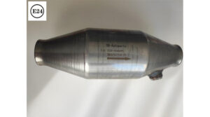Univerzális kerek kerámiabetétes katalizátor, lambdaszondás, O45mm, 700-1600 cm3, EURO4, 2013-ig – kipufogó alkatrész