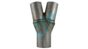 Univerzális kipufogócső elosztó Y, 1x64, 2x55 mm – kipufogó alkatrész